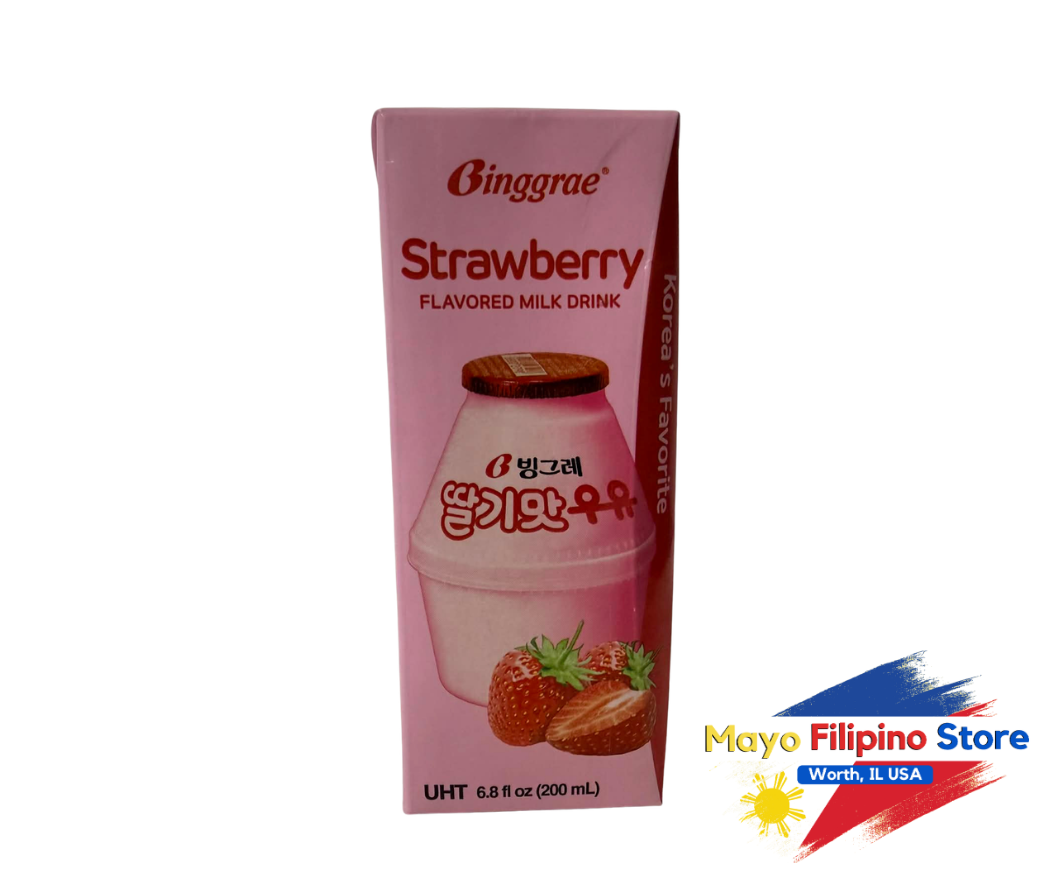 Binggrae Strawberry Milk Drink 200ml