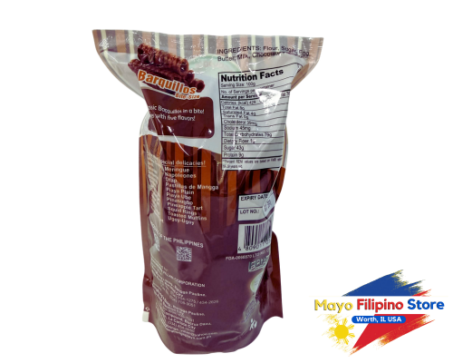 BongBong's Barquillos Bite Size Chocolate 100g