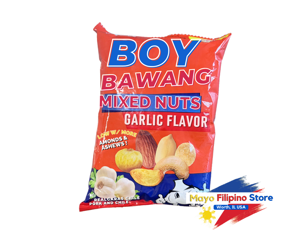 Boy Bawang Mixed Nuts Garlic Flavor with Almonds and Cashew 85g