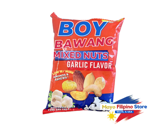 Boy Bawang Mixed Nuts Garlic Flavor with Almonds and Cashew 85g