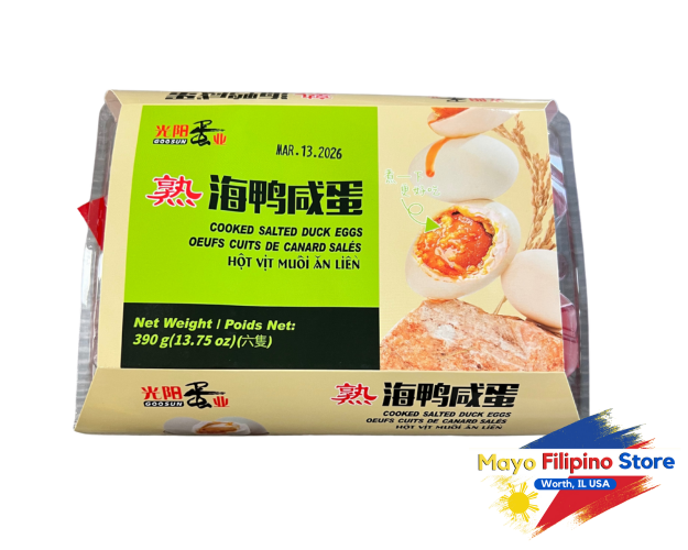 Cooked Salted Duck Eggs (Goosun)