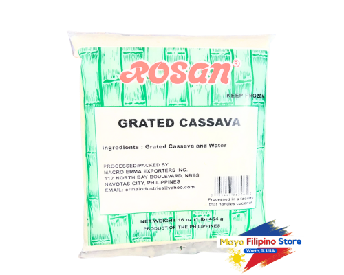Rosan Grated Cassava 454g Frozen