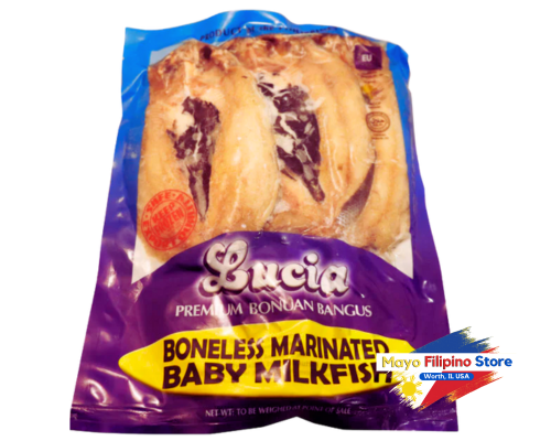 Lucia Baby Bangus Boneless Marinated 1.4 to 1.5lb