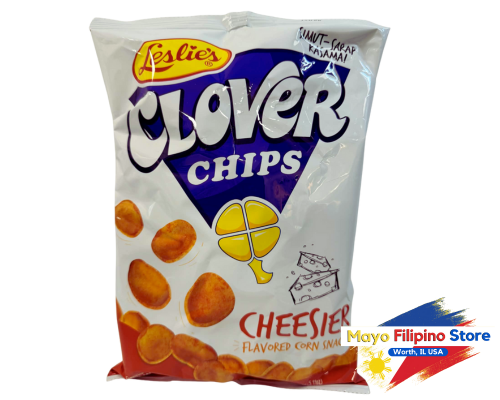 Leslie Clover Chips Cheesier Corn Snack 85g