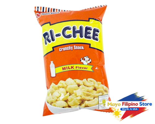 Nutri Snack Ri Chee Milk Flavor 60g Small – Mayo Filipino Store
