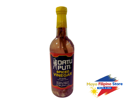 Datu Puti Spiced Vinegar Glass Bottle 750ml