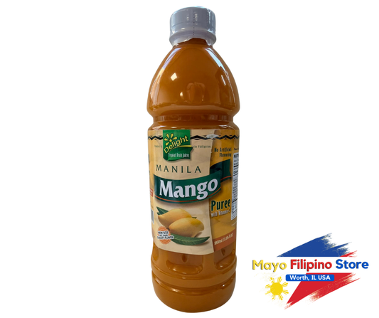 Delight Manila Mango Puree with Vitamin C 1000ml