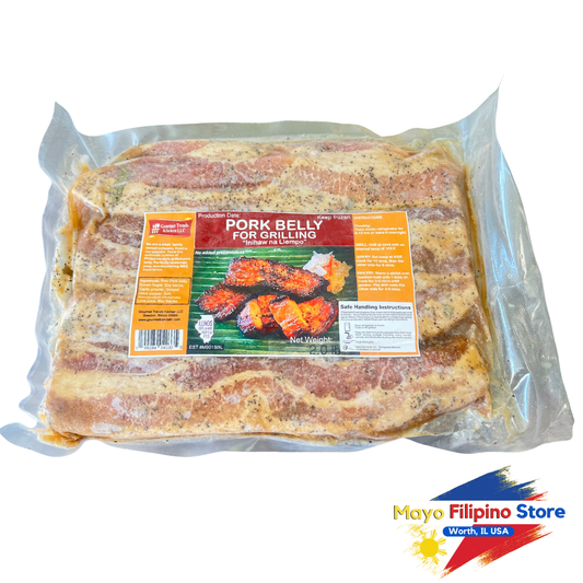 Pork Belly for Grilling Inihinaw na Liempo Gourmet Trends 2Lbs