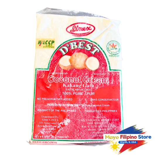 Simex D Best Coconut Cream Kakang Gata in Plastic Bag 454g 16oz