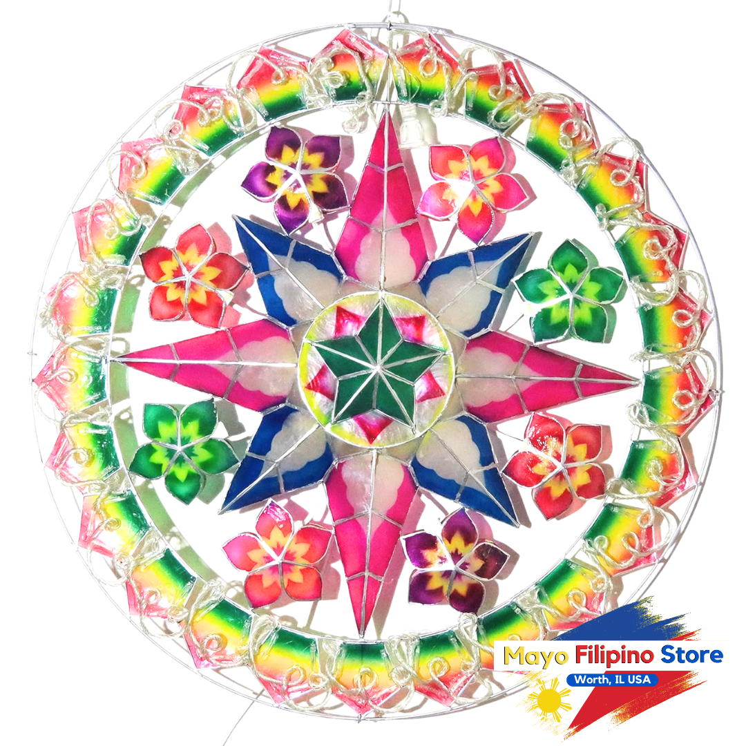 Parol Christmas Lantern Tala IV 20 to 30 Inches – Mayo Filipino Store
