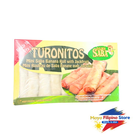 Turonitos Mini Banana Roll with Jackfruit  1lb 454g