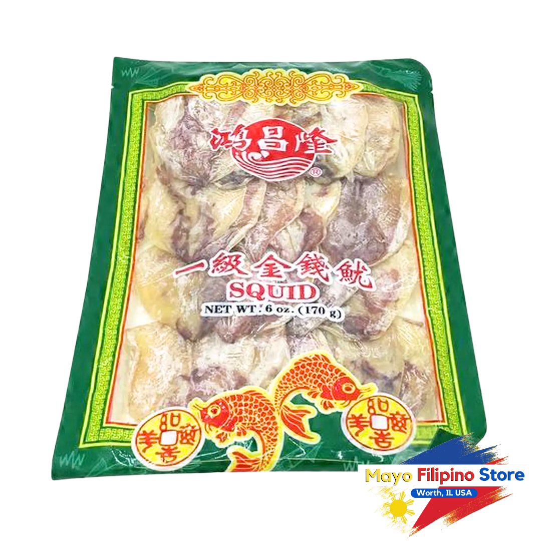 HCL Dried Squid 6oz 170g