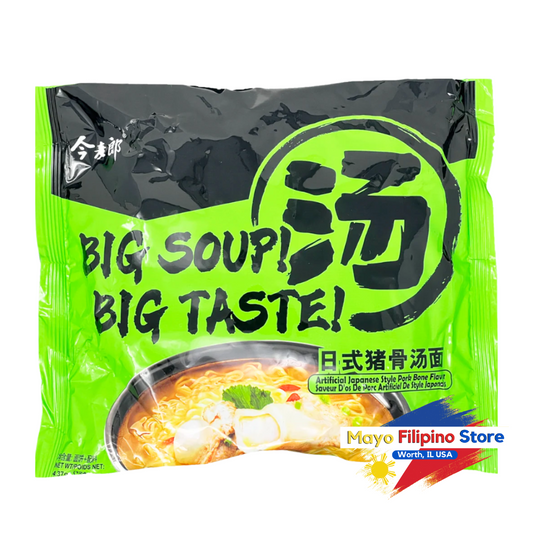 Big Soup Big Taste Japanese Pork Bone Green Jin Mailang Individual Pack 105g