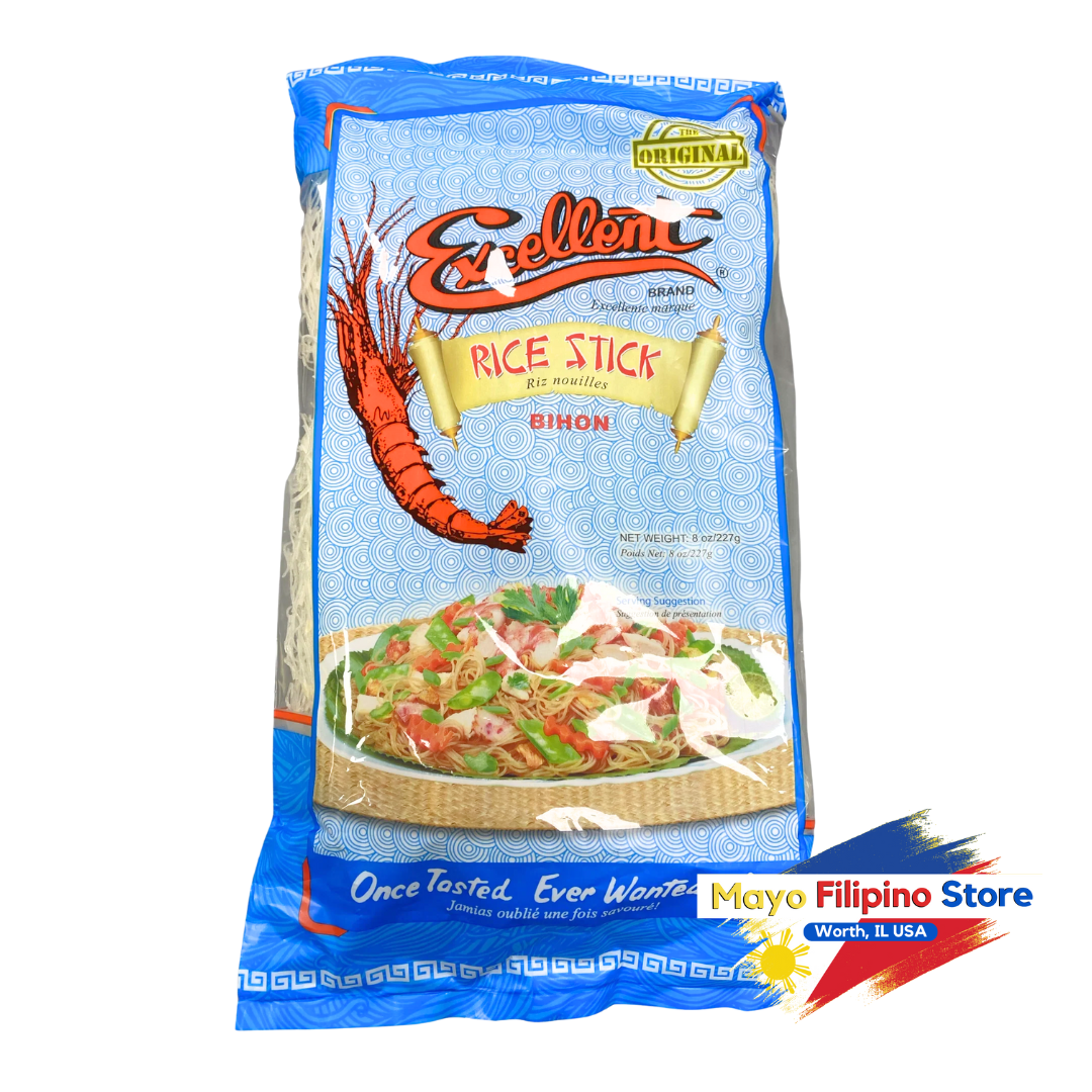 Excellent Rice Stick Excellent Rice Stick Bihon 8oz – Mayo Filipino Store