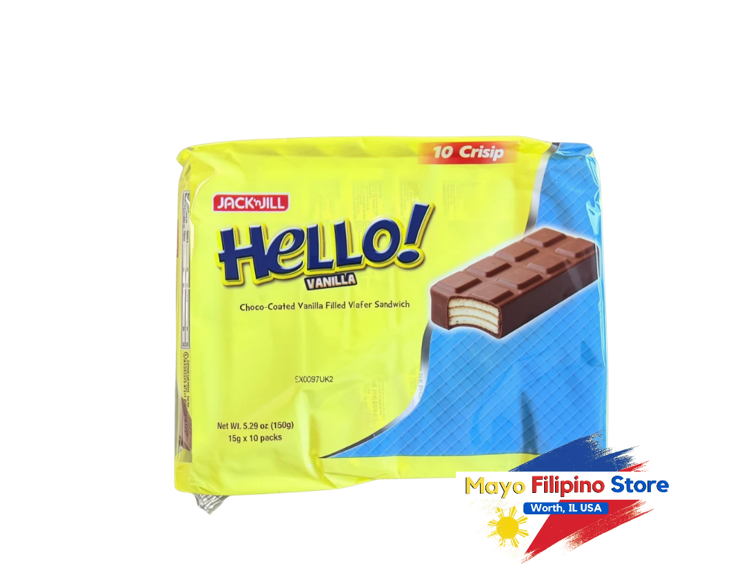 Hello Vanilla Wafer 10 Pcs