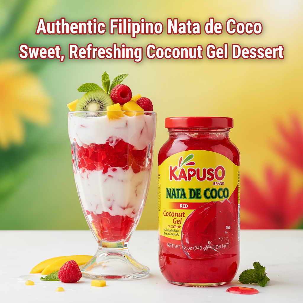 Kapuso Nata de Coco Red coconut 