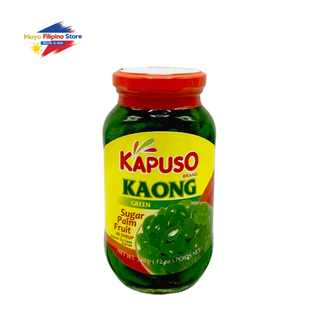 Kapuso brand Kaong green sugar palm fruit