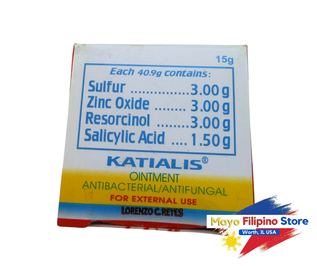 Katialis Ointment 15g – Mayo Filipino Store