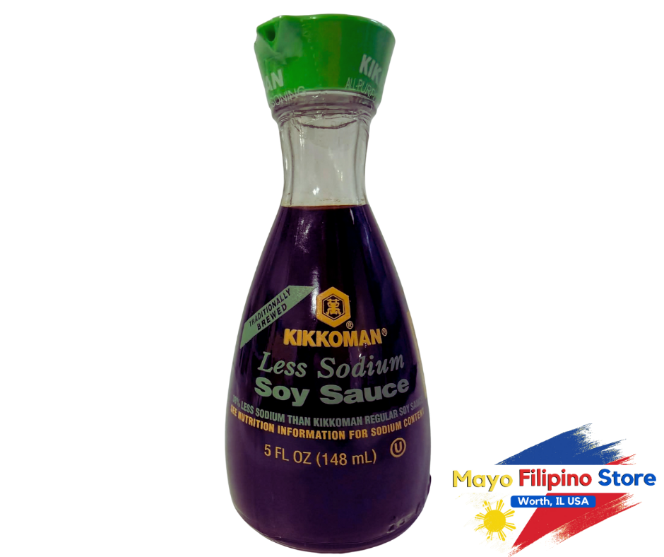 Kikkoman Less Sodium Soy Sauce 5oz