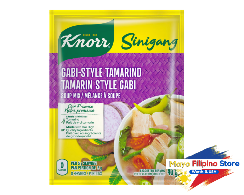 Knorr Sinigang Gabi-Style Tamarind Soup Mix 40g