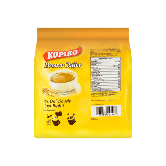 Kopiko Brown Coffee 750g 30 Sachets