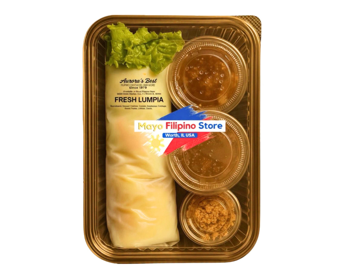 Fresh Lumpia Authentic Filipino Food Aurora's Best Heat and Serve
