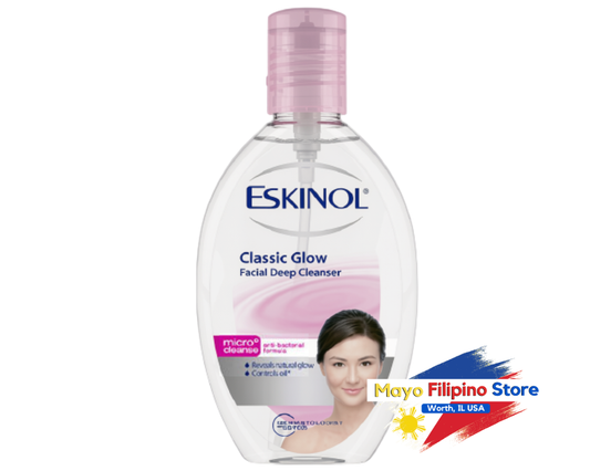 Eskinol Classic Glow Facial Deep Cleanser 225ml Pink