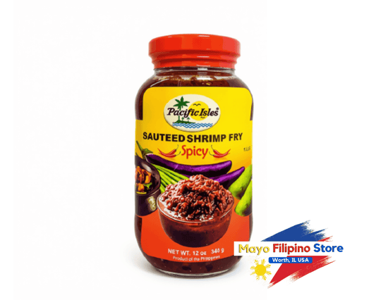 Pacific Isle Bagoong Alamang Spicy 12oz 340g | Filipino Shrimp Fry