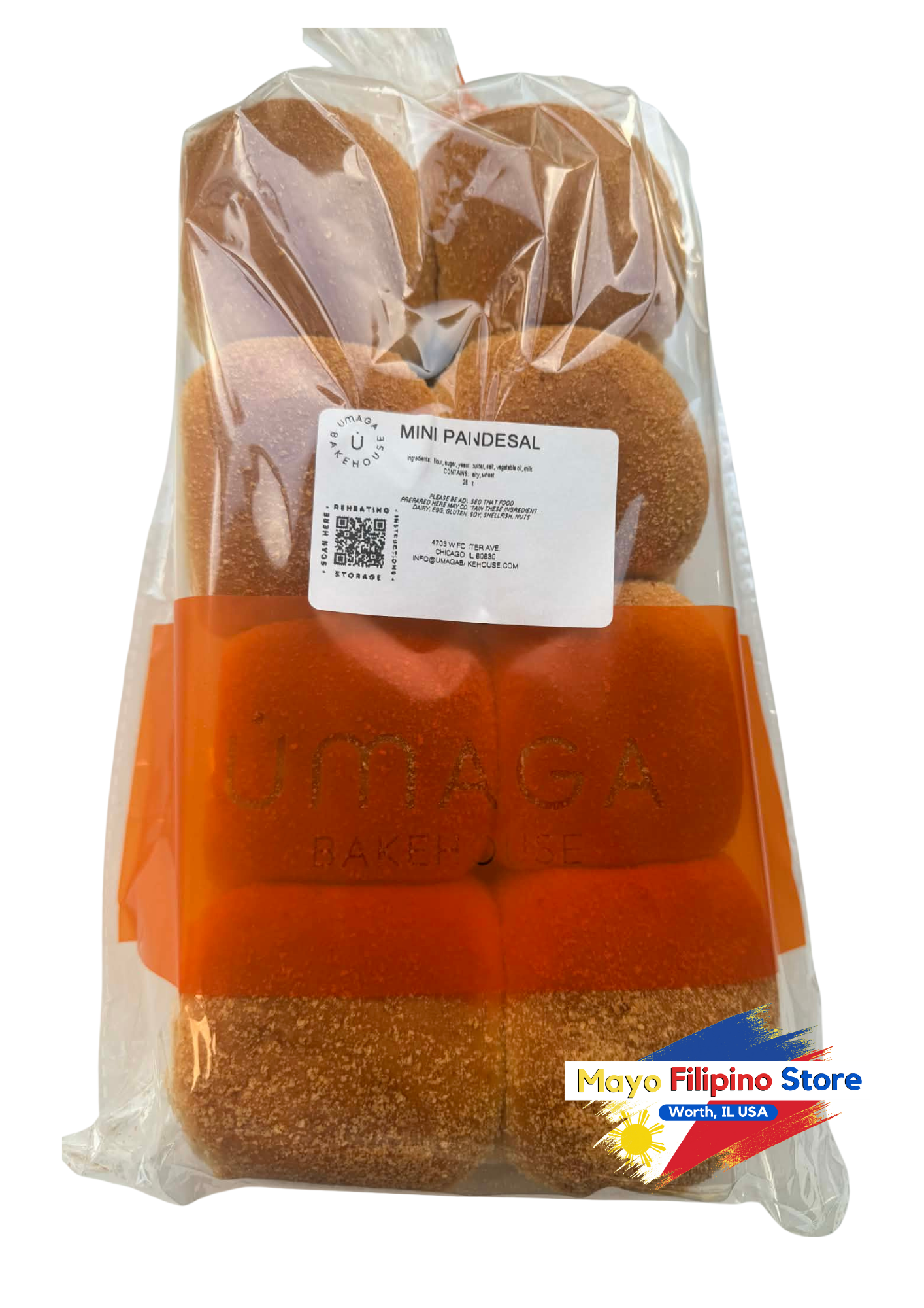 Mini Pandesal 16 pcs by Umaga Bakehouse