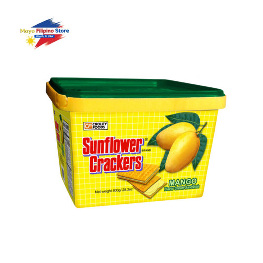 Sunflower Crackers Mango in Pail