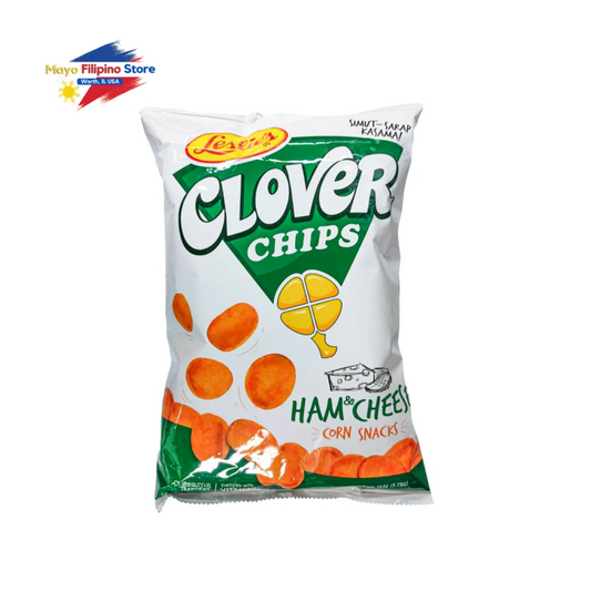 Leslee's Clover Chips Ham & Cheese 145g