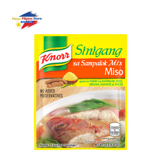 Knorr Sinigang sa Sampalok Mix Miso package on a white background