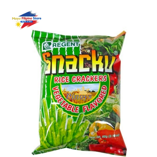 Regent Snacku Vegetable Puffs - 60g – Mayo Filipino Store