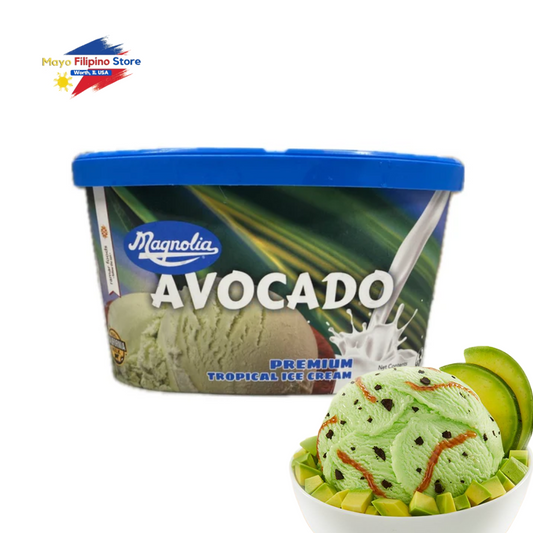 Magnolia Avocado Ice Cream in Tub For Pick Up Only
