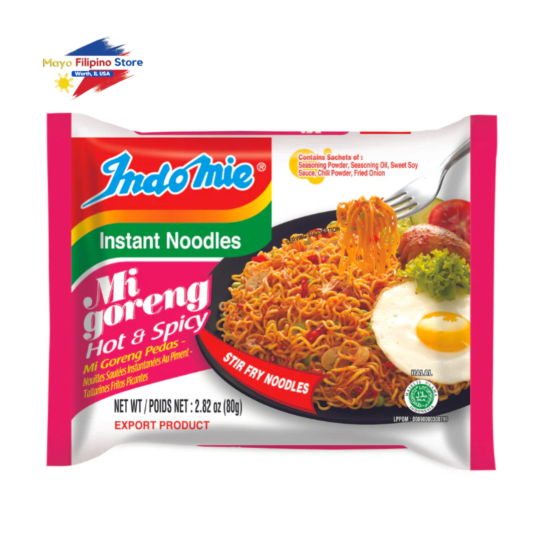 Indomie Mi Goreng Hot & Spicy Individual Pack – Mayo Filipino Store