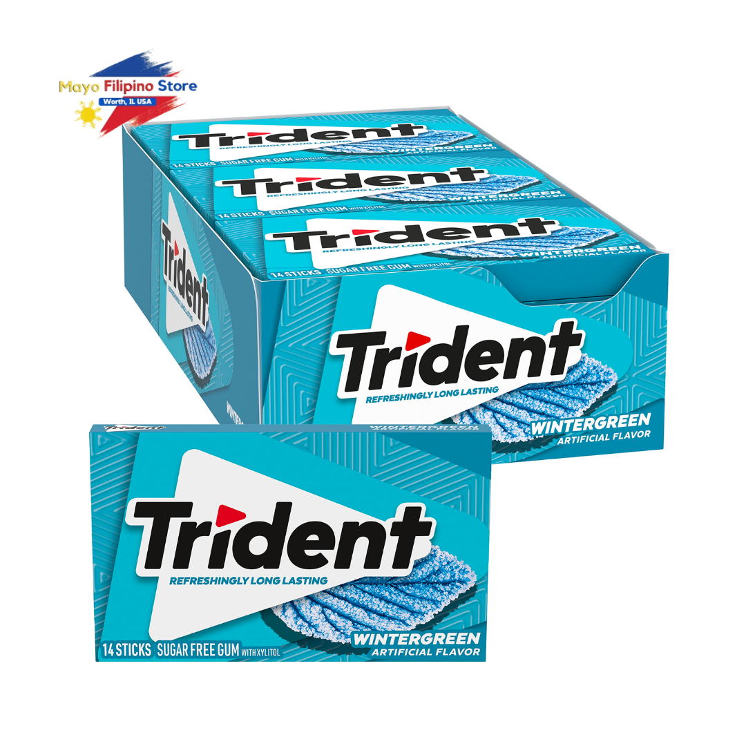 Trident White Wintergreen Sugar Free Gum
