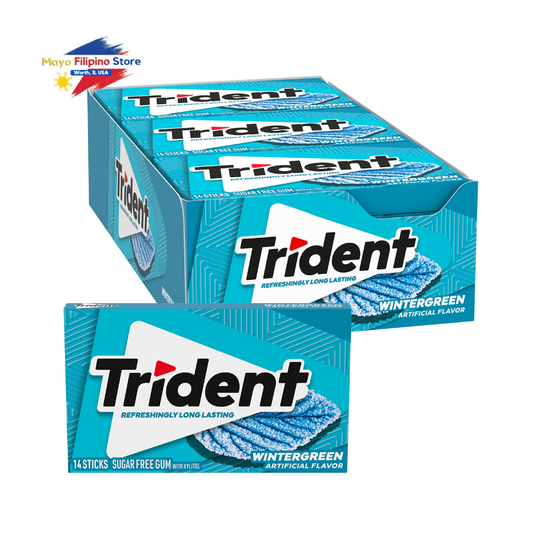 Trident White Wintergreen Sugar Free Gum