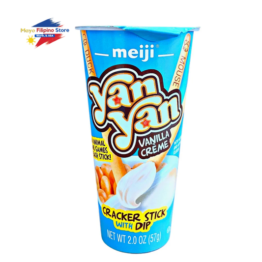 Yan Yan Vanilla Stick with Dip 57g