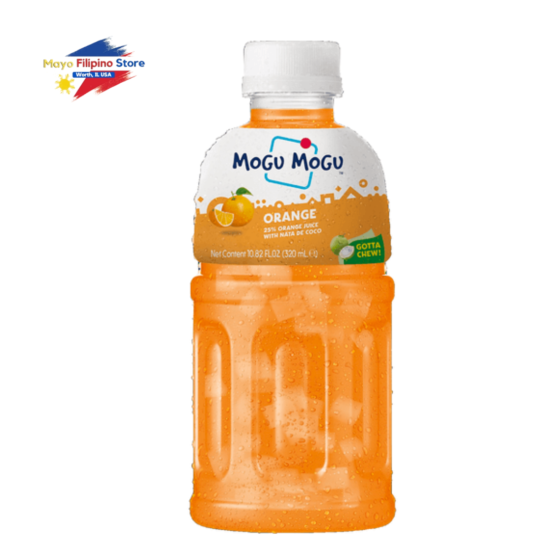 Mogu Mogu Orange Flavored Drink with Nata de Coco
