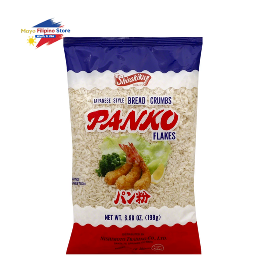 Shirakiku Japanese Style Bread Crumbs Panko Flakes - 198g