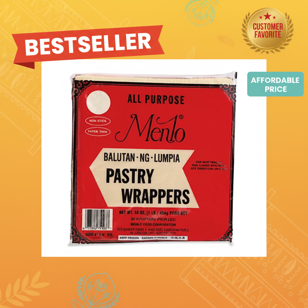 Menlo Pastry Wrappers packaging on a white background