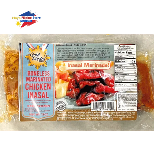 Gold Medal Marinated Chicken Inasal Ready to Cook