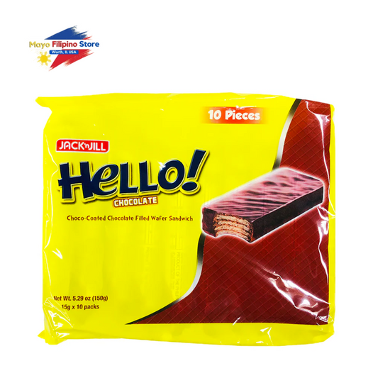 Hello Chocolate Wafer 10 Pcs
