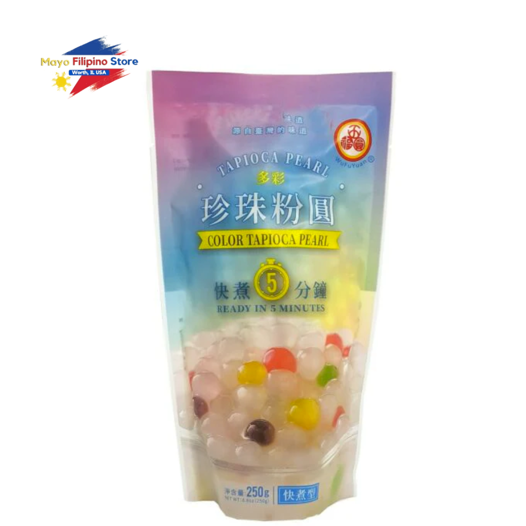 tapioca pearl color ready in 5 mins 250g