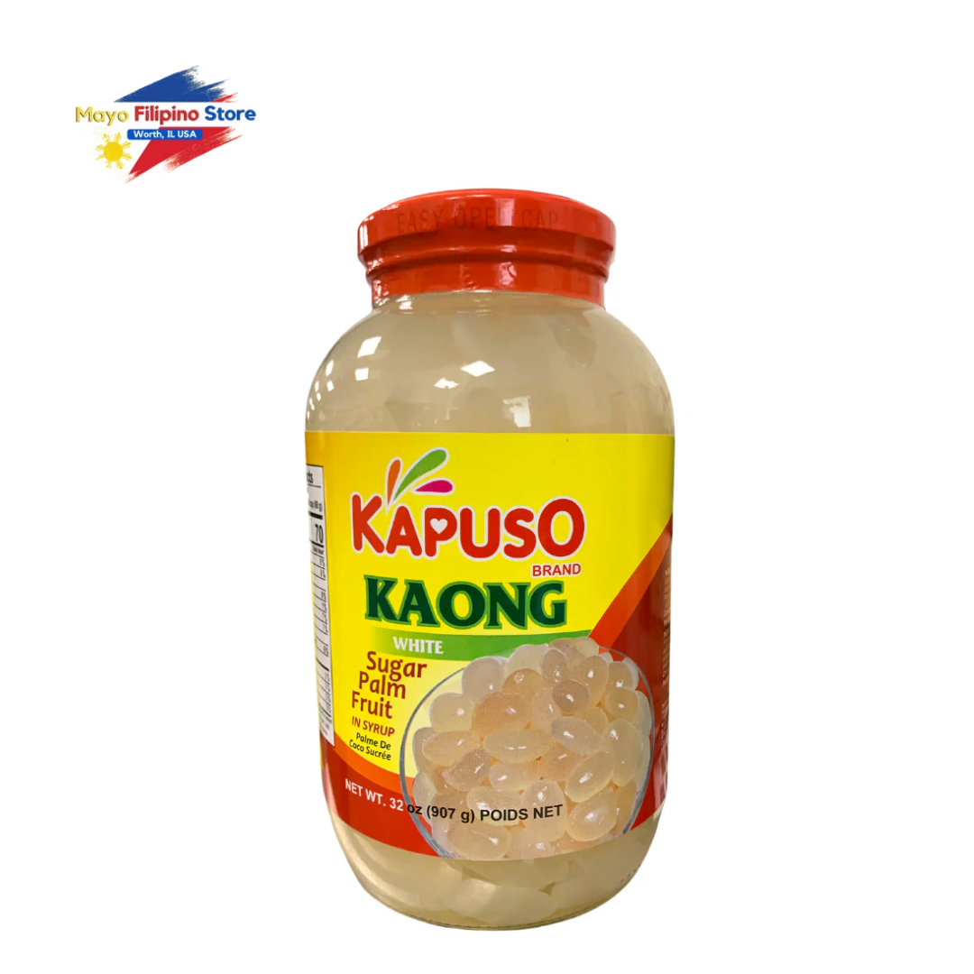 Kapuso Kaong White Sugar Palm Fruit Big 32oz 907g