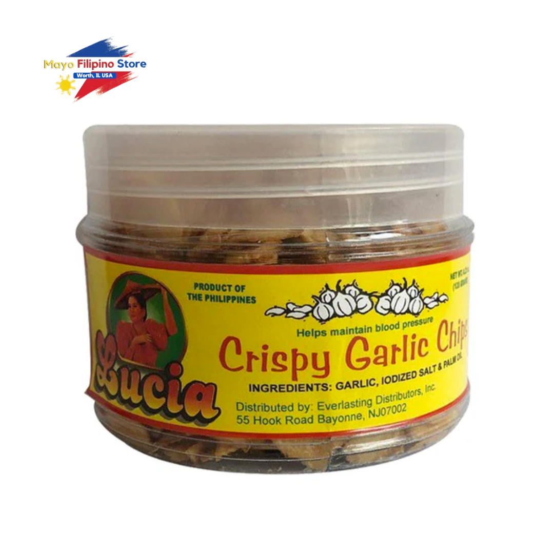 Lucia Crispy Garlic Chips - 120g