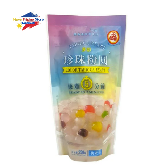 Colored Tapioca Pearls 250g