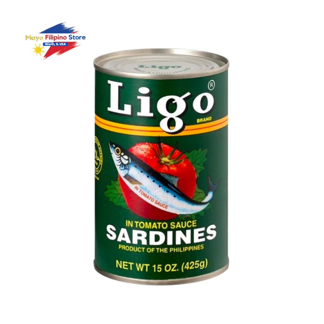 Ligo Sardines Green 425g