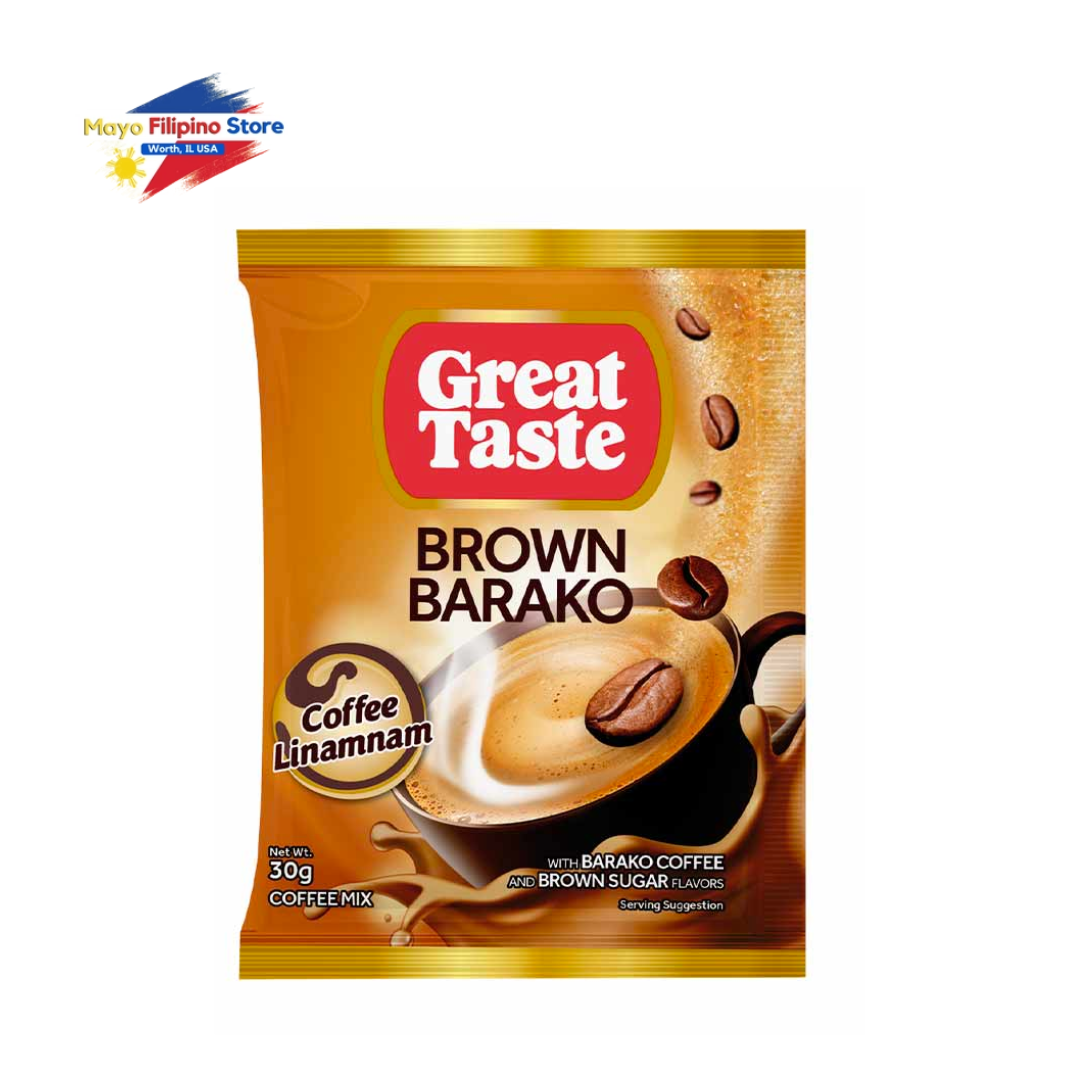 Great Taste Brown Barako 30g x 10