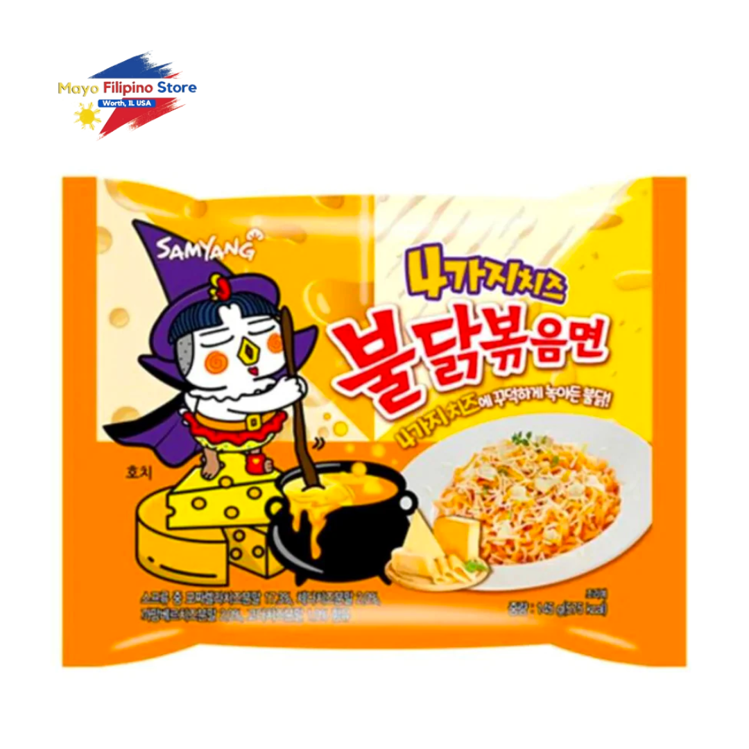Quattro Cheese  Buldak Spicy Chicken Flavor Ramen 145g